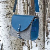 boxxbagg - Wollfilz und Leder