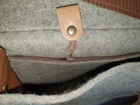 boxxbagg - Wollfilz und Leder