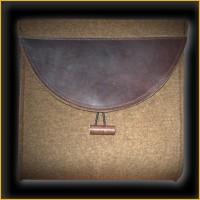 umhängetasche braun leder