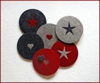 Untersetzer 3x6 - Set 1