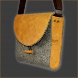 umhängetasche antik-leder   NEU